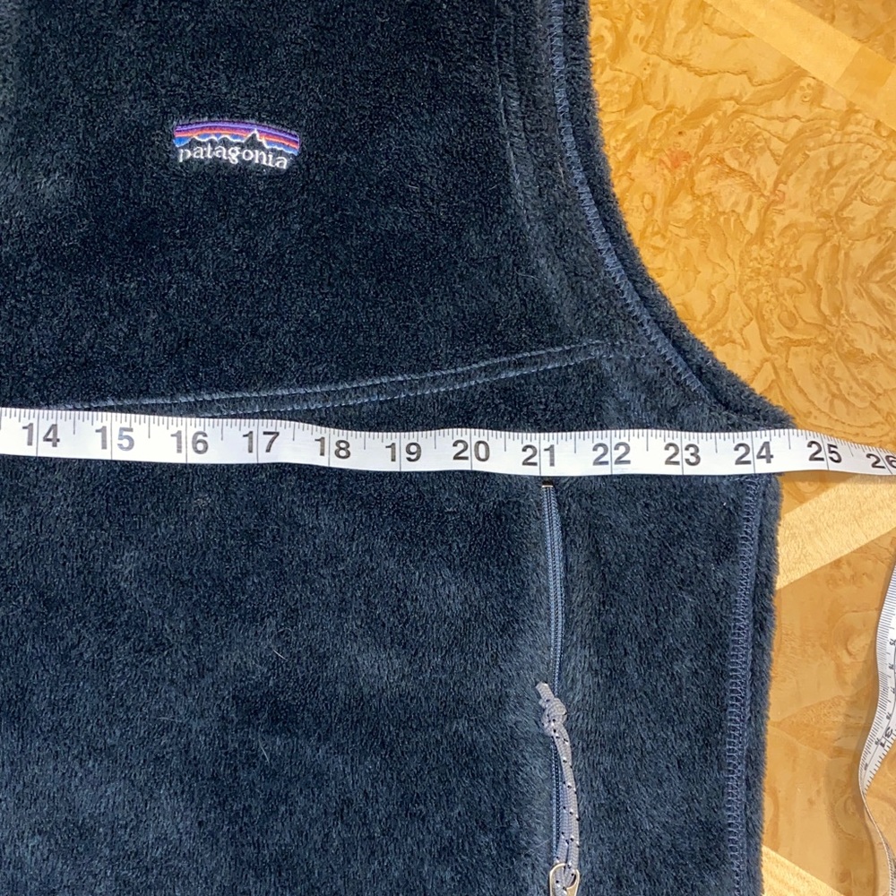 Vintage 2001 Patagonia Black Fleece Vest Made in USA Size XL - Picture 15 of 16